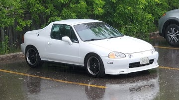 Honda Del Sol Turbo install