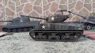 Famous TAIGEN 1/16 RC M4A3 SHERMAN 76MM - OBSTACLE TEST RUN Profile