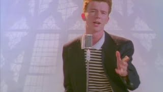 Never Gonna Give you up Voice crack