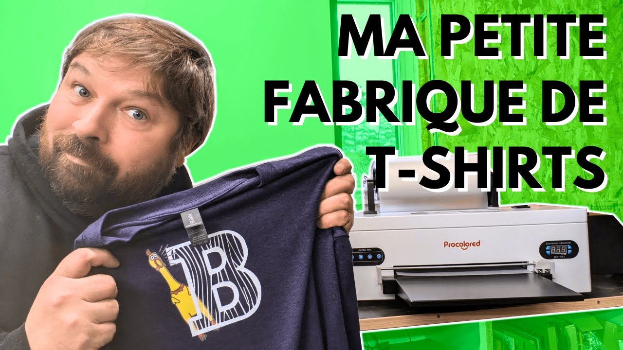 Intéressé par l'impression DTF? Commencez par cette vidéo!!