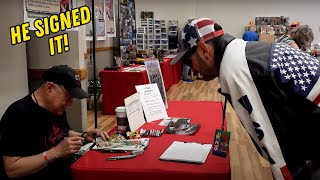 He got this collectible autographed for Post Malone!