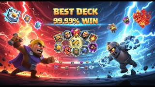 Best Clash Royale Deck – 99.99% Win Rate | Skill Gameplay 👑⚡