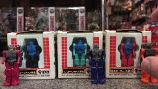 Transformers generation one godmasters. Zetca, aquastar & Vollet. Vintage takara complete collection
