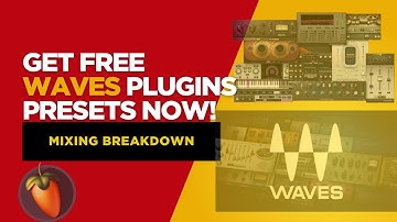 Get FREE Waves Plugins Presets NOW! #flstudio #wavesplugins #mixingtips #freepreset #bedroomproducer