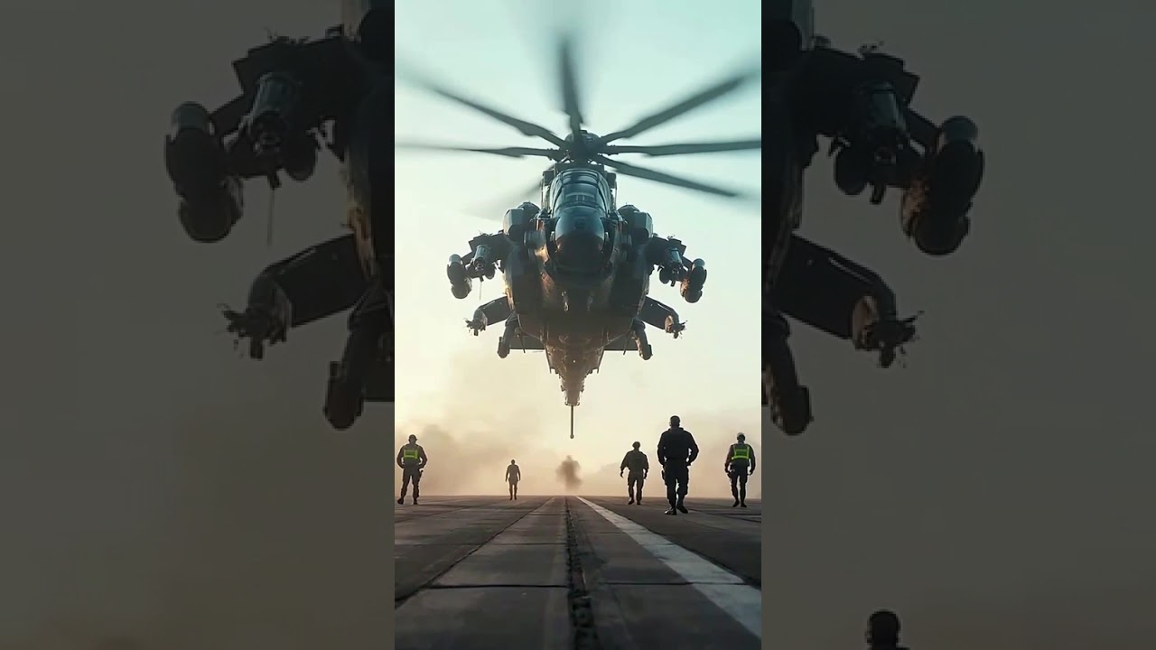 Most Powerful Helicopter Take-off 