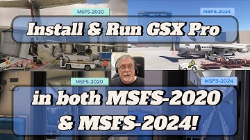 Install & Run GSX Pro in MSFS 2020 & MSFS 2024 | The best of both worlds!