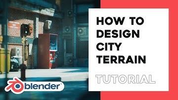 HOW TO DESIGN CITY TERRAIN IN BLENDER - TUTORIAL (EASY) (PART 1)