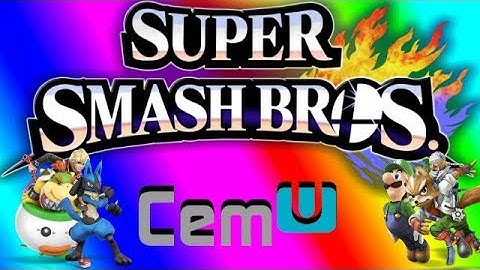 Super Smash Bros 4  l  Cemu 1.9.1
