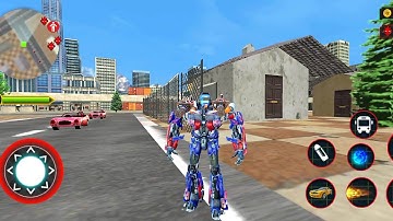 Grand Bus Robot Car Transform - Robot Shooting Game - Android Gameplay