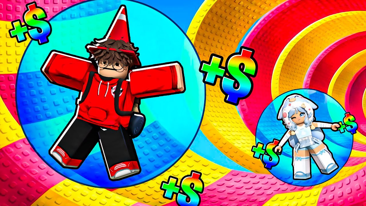 Fazendo MILHÕES no Escorregador de Bolinhas do Roblox!