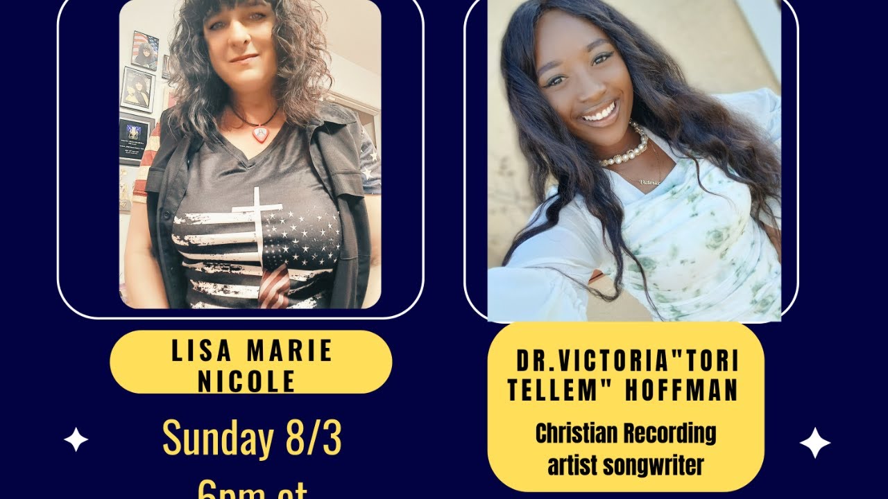 ROCKIN FOR GOD-8/3-GUEST- DR. VICTORIA'TORI TELLEM' HOFFMAN