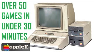 Over 50 Apple II Games In Under 30 Minutes