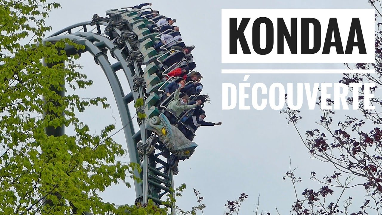 KONDAA dcouverte premires impressions  avis  Walibi Belgium   Tr6