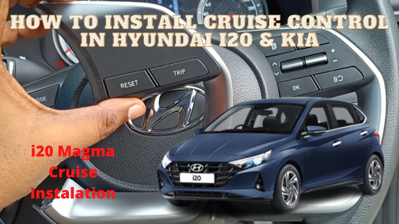 cruise control hyundai i20