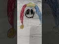 drawing of prototype very creepy 😱😱😱😱