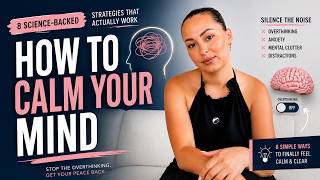 What To Do With An Overthinking Mind | 8 Ways To Finally Quiet Your Brain 🧠