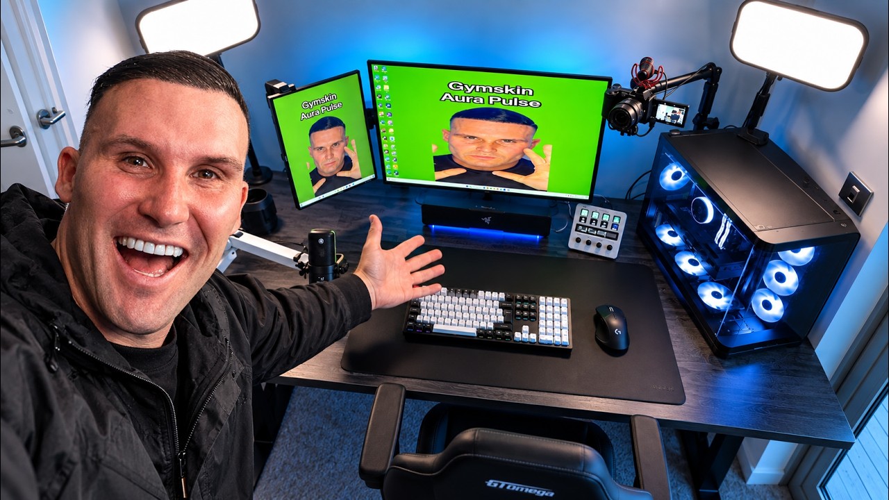 I Built Gymskin His Dream Streaming Setup