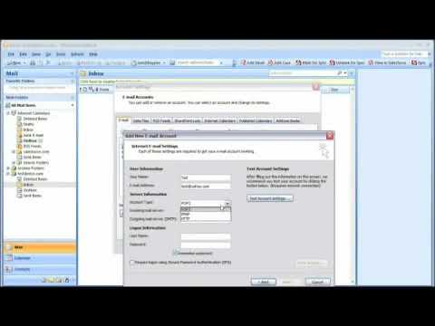 Using Outlook With Yahoo! Mail