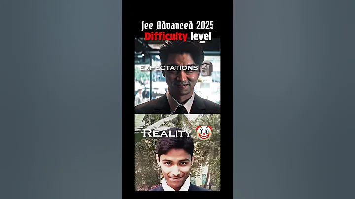 Jee advanced 2025 Expectations vs Reality | MOTIVATION kaksha