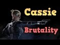 Mortal Kombat X ► Как делать Brutality за Cassie Cage.