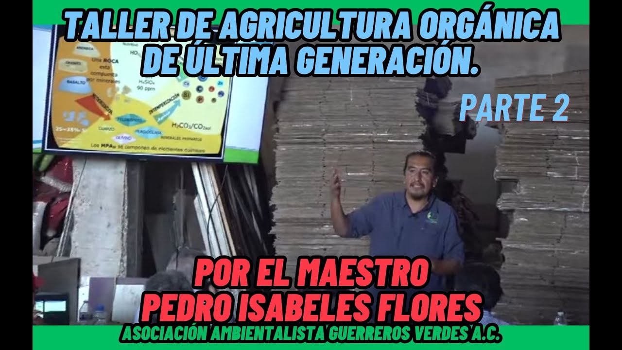 Taller de agricultura orgánica de última generación. Plagas y enfermedades. Segunda parte.