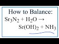 Balancing Chemical Equations Concepts