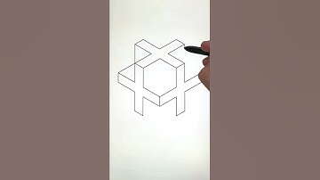 #howto #drawing #3d #art  🎨🔷️ #viral #cool #shorts