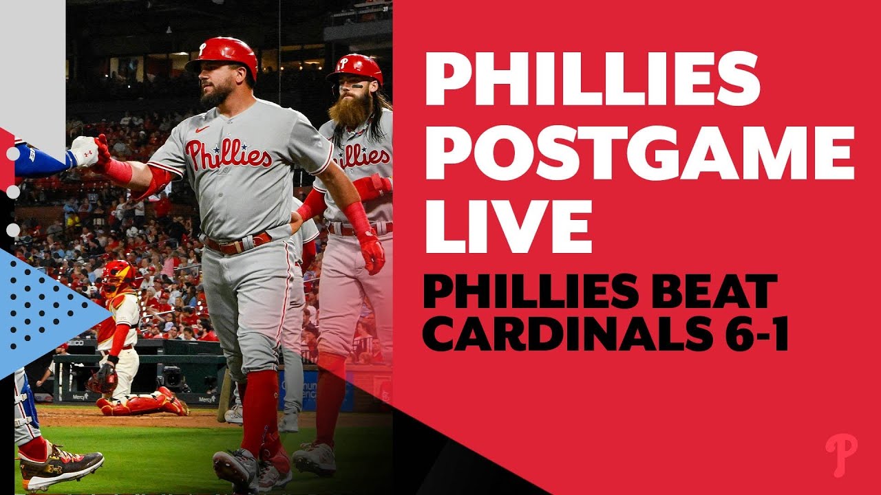 Ranger Suarez excellent, Phillies take 2nd game from Cardinals Phillies Postgame Live