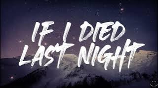 Jessie Murph - If I Died Last Night (Lyrics) 1 Hour