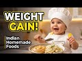🍎 6 Month Baby Food Chart | Best Indian Homemade Baby Food Recipes for Weight Gain & Healthy Growth