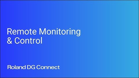 Remote Monitoring & Control