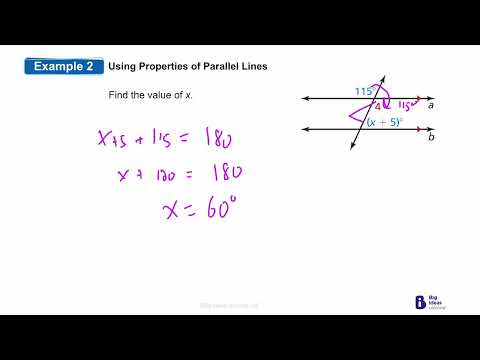 Lesson 3.2 Parallel Lines and Transversals