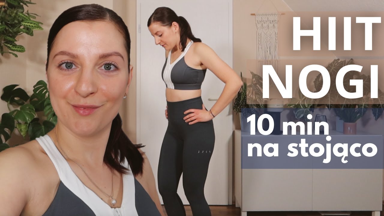 INTENSYWNE SPALANIE I WYSMUKLENIE NÓG | 10 MIN TRENING HIIT NOGI