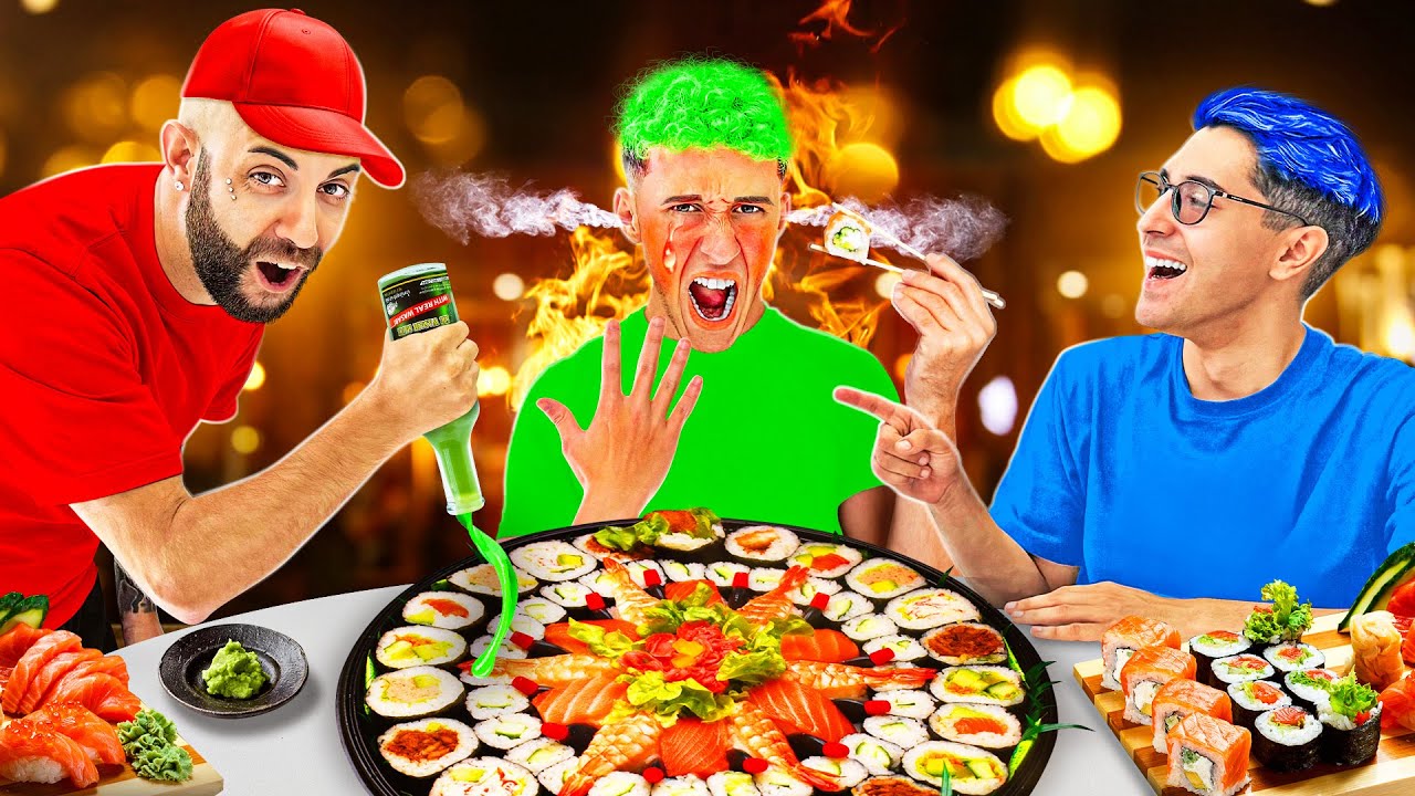 IO e TEKNOYD TROLLIAMO MON3Y CON IL WASABY NEL NIGIRI. (FINITO MALE)