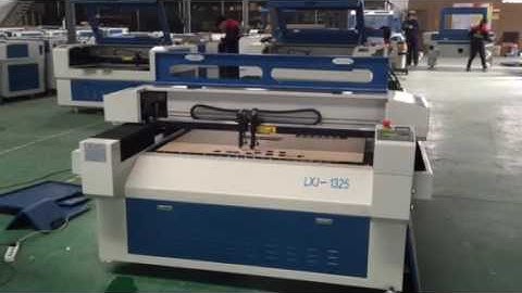 [LINKCNC]LXJ1325-2 engrave on MDF and cut it