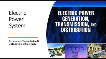 Introduction of Electrical Power system# Generation, Transmission and Distribution power system.