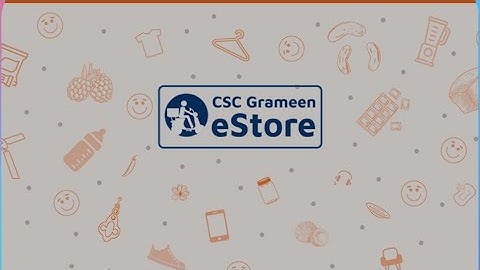 CSC Grameen Estore register