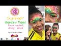 Summer Rainbow Magic Face Painting Video