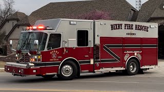 *BRAND NEW* Bixby Fire Department Squad 2 and Engine 2 Responding from Quarters by FireAlley 391 views 2 months ago 44 seconds