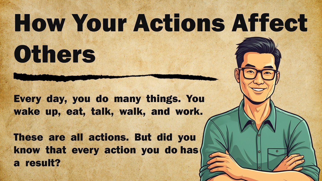 How Your Actions Affect Others || Motivational English Story 🚀 || Graded Reader 🎧📘