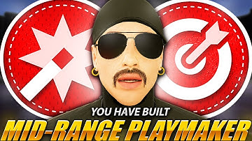 MY 99 OVERALL MID RANGE PLAYMAKER IS THE NEW BEST POINT GUARD BUILD IN NBA 2K22 !!