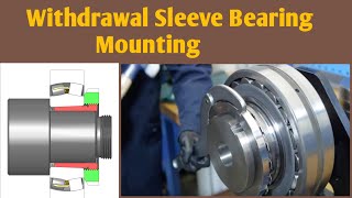 Withdrawal Sleeve Mounting||withdrawal Sleeve Bearing Fitting