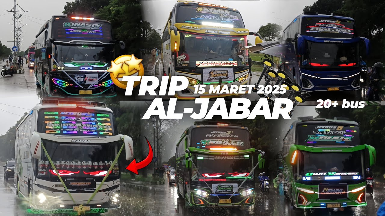 TRIP BUKBER ON THE ROAD GOES TO MASJID ALJABAR 15 MARET 2025‼️ HUNTING DEPAN STADION GBLA