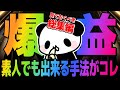 素人でもたった1日で爆益をとる方法！総まとめ！これを見れば丸わかりです。