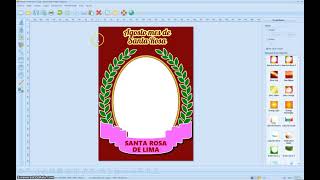 Tutorial de como hacer cartel santa Rosa screenshot 2