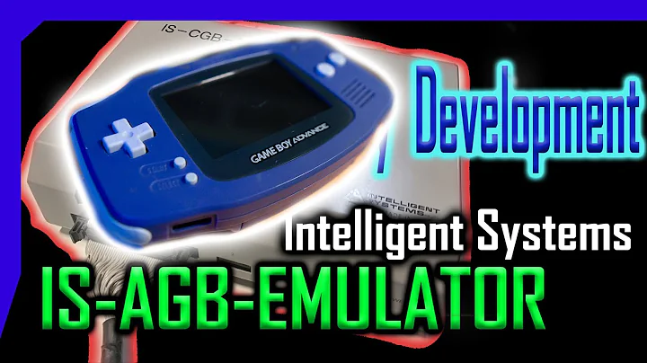 The Gameboy Advance IS-AGB-EMULATOR by Intelligent Systems -Full Game Development kit Demo   [#25]
