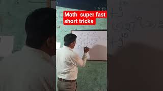 #Mathmatics magic#super fast short trick#100%Education