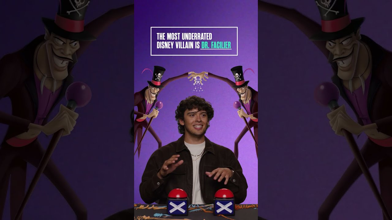 Alexandro Byrd rates the most underrated Disney villain! 😈 | Thought Streams | Disney Channel