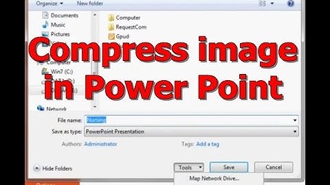 How to compress images in PPT Make your PPT view faster : วิธีลดขนาดไฟล์ ให้เล็กลง
