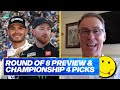 Kevin Harvick and crew preview the Round of 8 and predict who will be the Championship 4